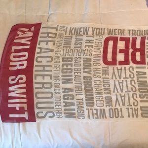 RED Taylor Swift Scarf